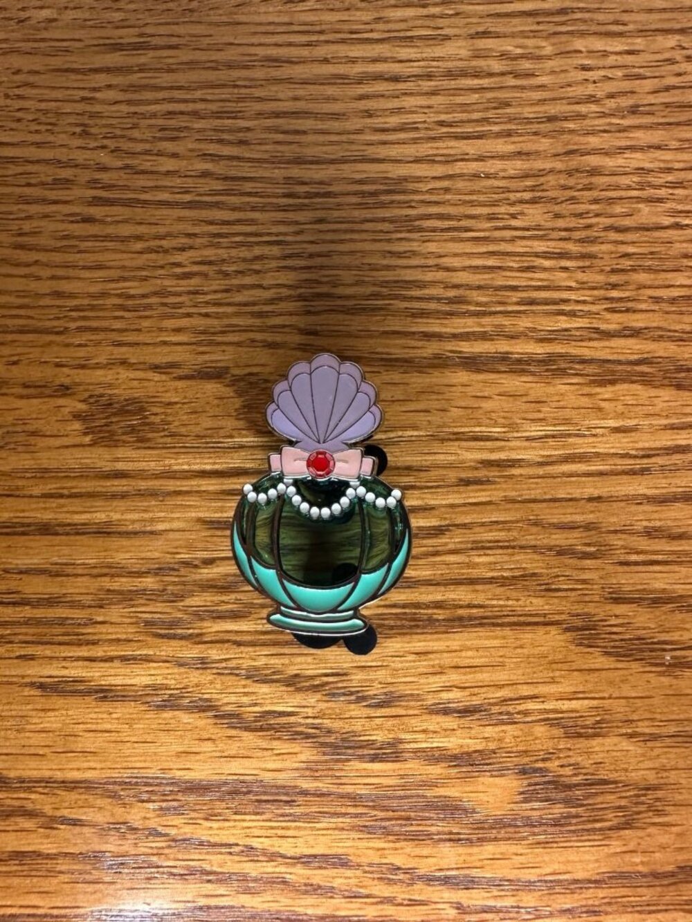 Ariel Stained Glass Princess Perfume Bottles little mermaid pin Disney